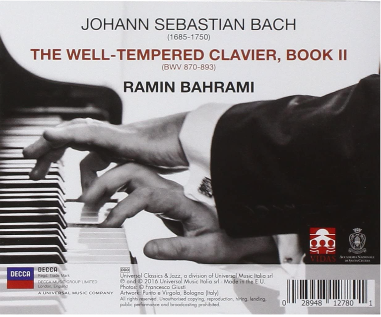 The WellTempered Clavier Book II with personalized Autograph of the